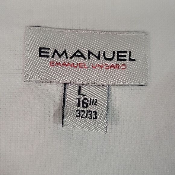 Emanuel Ungaro White Dress Shirt, size L (16.5 32/33) - Picture 3 of 4